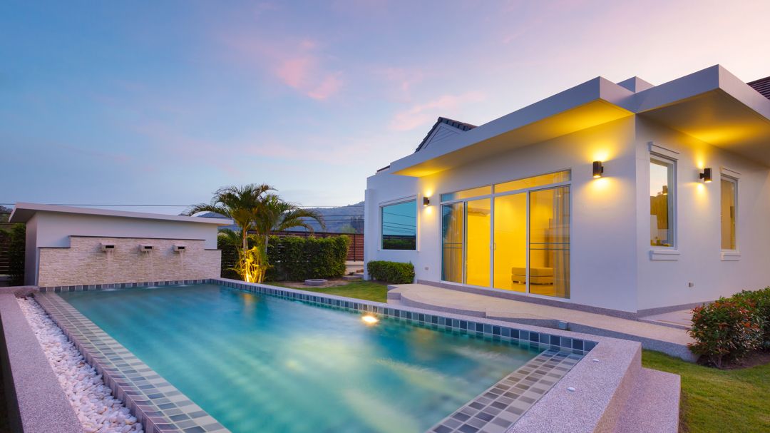 La piscine privée